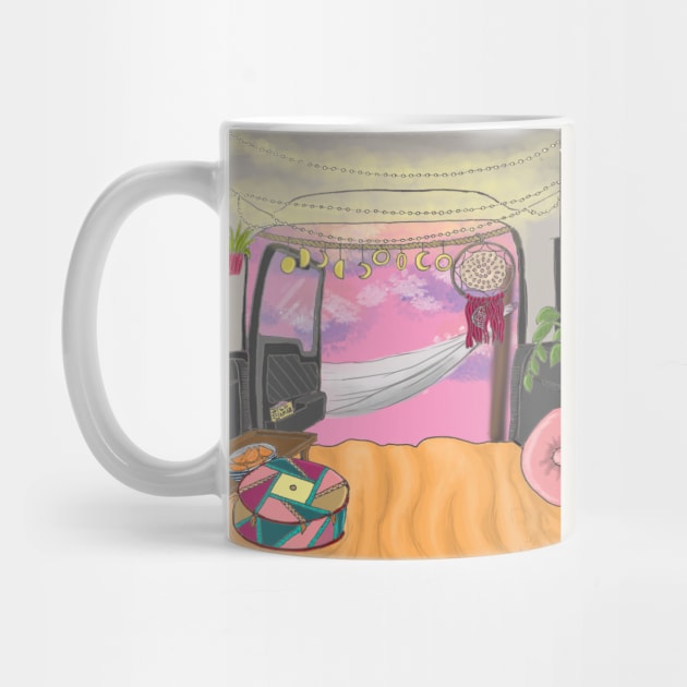 Camper Van Life - cloudy day by Ethereal Designs